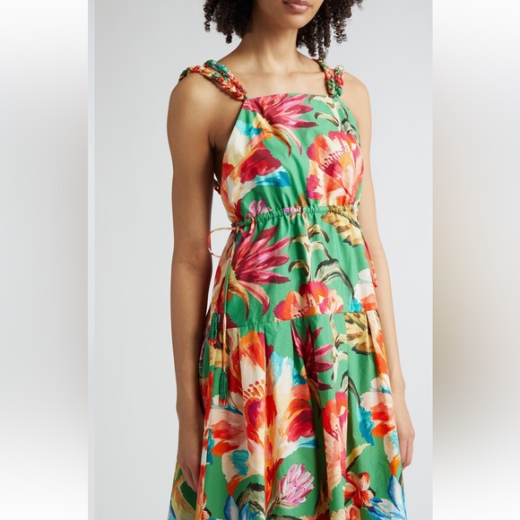 Farm Rio Tropicart Floral Dress - Picture 9 of 11